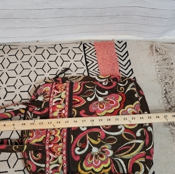VERA BRADLEY PUCCINI TALL ZIP PAISLEY TOTE - Picture 12 of 13